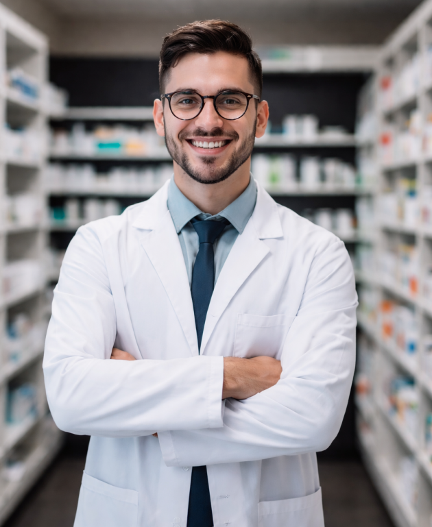 imagem de um farmacêutico da pharma north